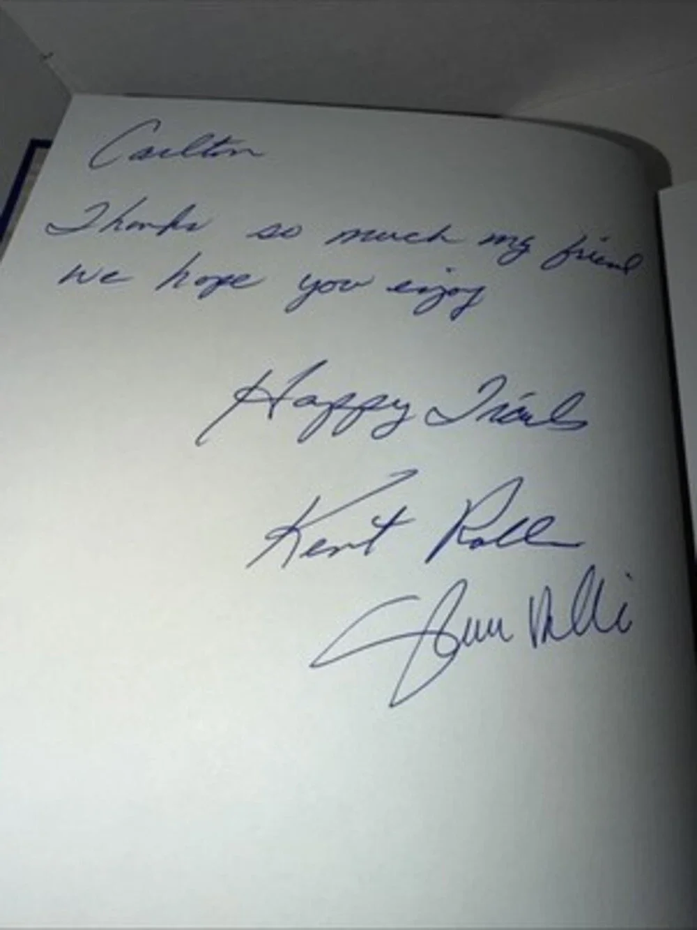 Signed A Taste of Cowboy: Ranch Recipes and Tales from the Trail by Kent Rollins